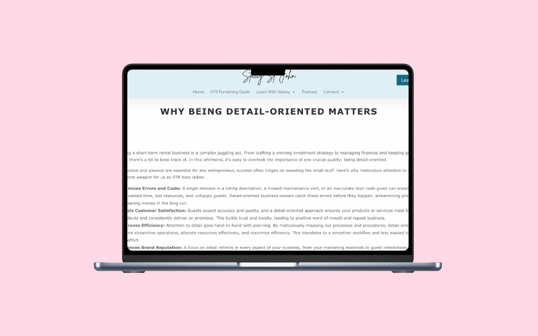 Why Being Detail-Oriented Matters