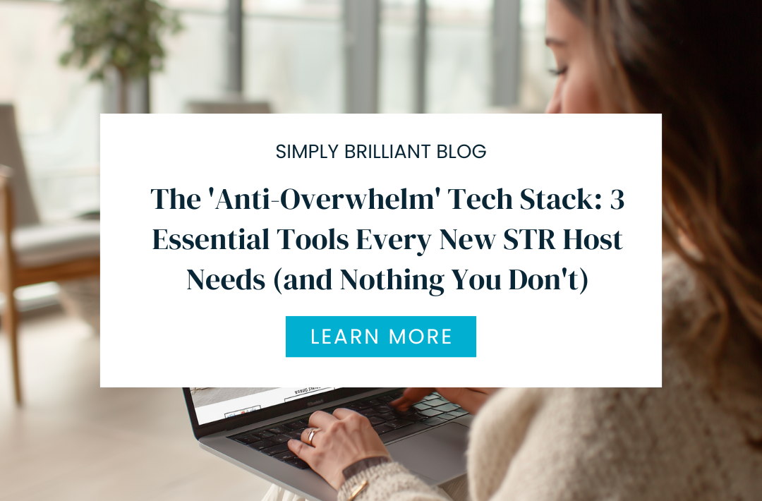 Title of blog with an image of a woman working on a computer