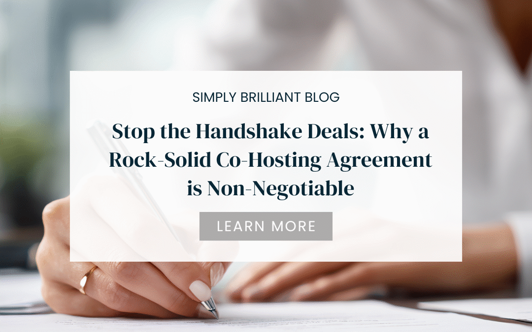 Stop the Handshake Deals: Why a Rock-Solid Co-Hosting Agreement is Non-Negotiable