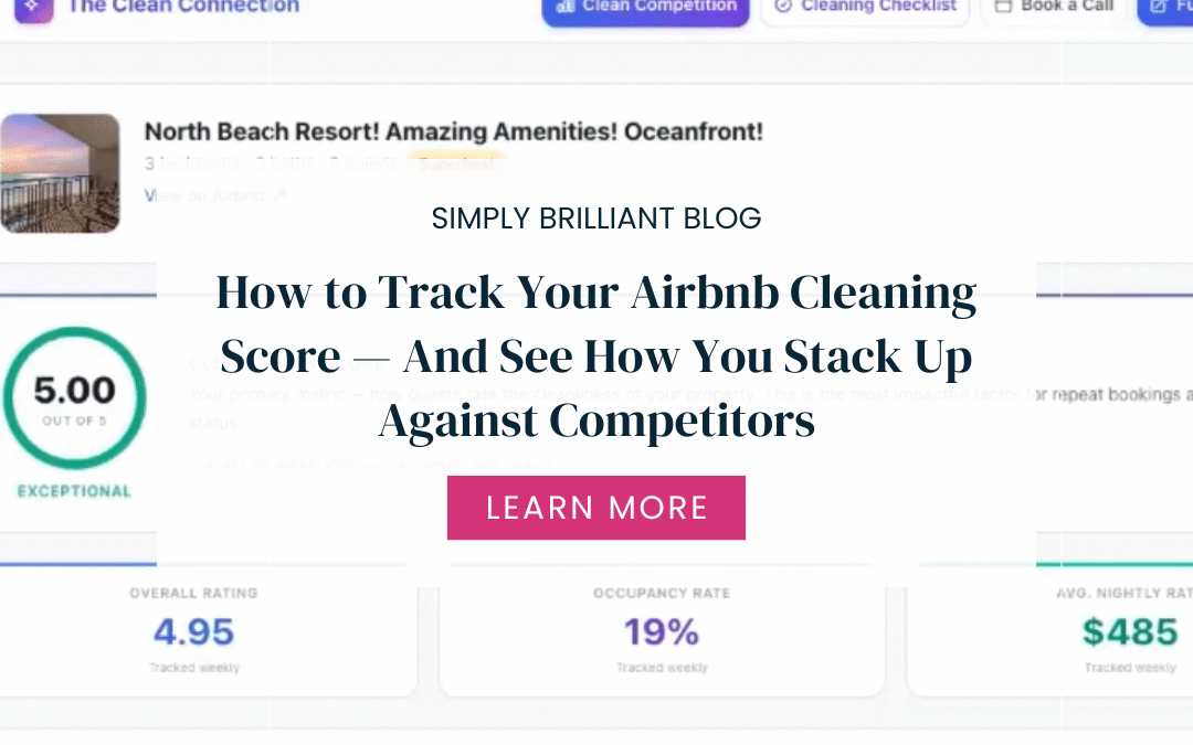 How to Track Your Airbnb Cleaning Score — And See How You Stack Up Against Competitors