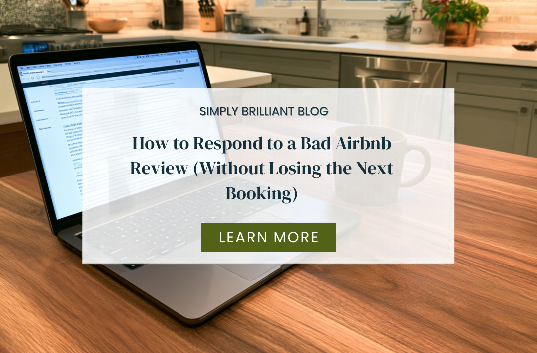 Host auditing property to improve Airbnb guest experience